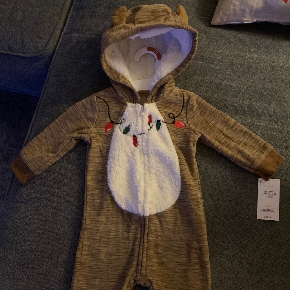 Carters Reindeer one piece